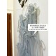 Cat Romance Cellophane Candy Wrapper Bunny Ears Overdress(Reservation/4 Colours/Full Payment Without Shipping)